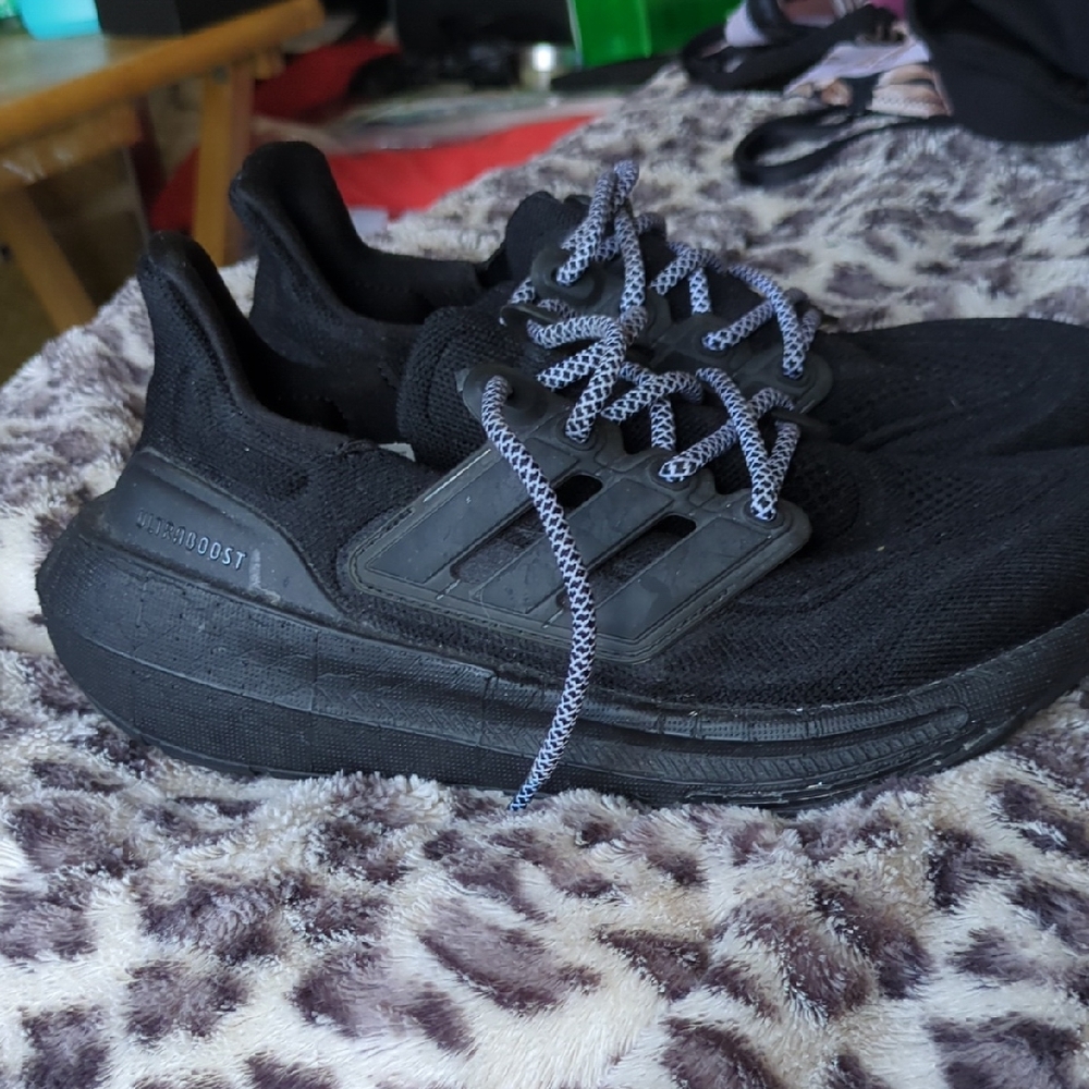 Adidas Ultra Boost Black Athletic Shoes
